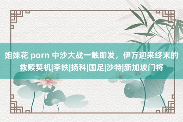 姐妹花 porn 中沙大战一触即发，伊万迎来终末的救赎契机|李铁|扬科|国足|沙特|新加坡门将